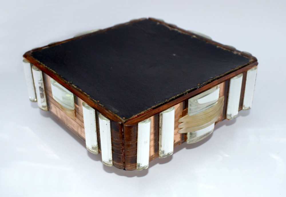 Art Deco Mirrored Ladies Jewellery Box, French, c1930 View VI
