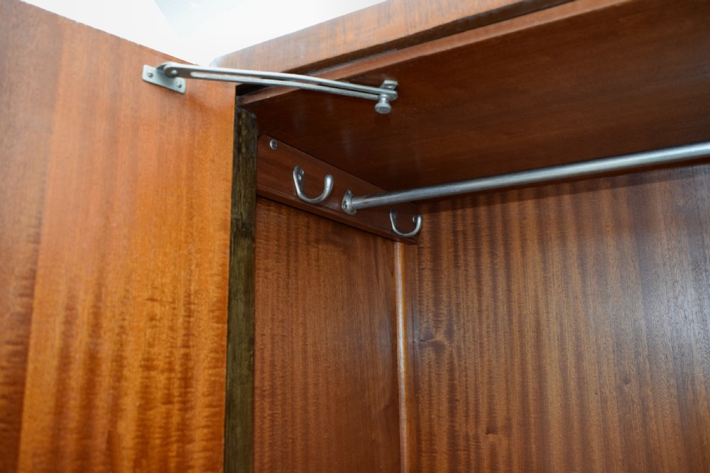 Art Deco Double Figured Walnut Wardrobe, C1930 View IV