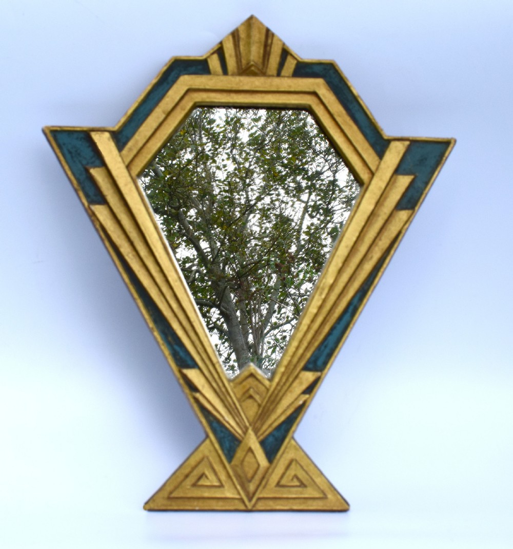 Art Deco Gilt Wall Mirror, C1930 View II