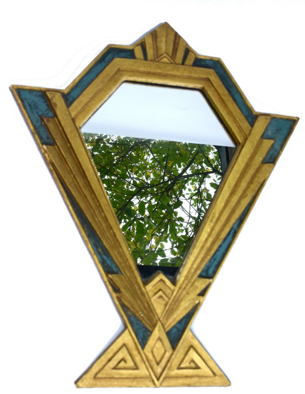Art Deco Gilt Wall Mirror, C1930 View IV