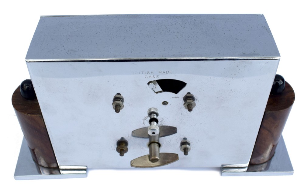 Art Deco Eight Day Mantle Clock View VI
