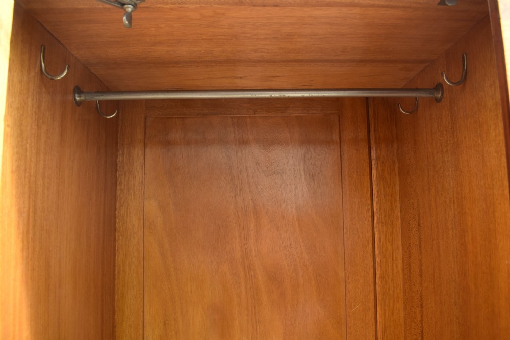 Art Deco Satinwood Double Wardrobe, c1930 View IV