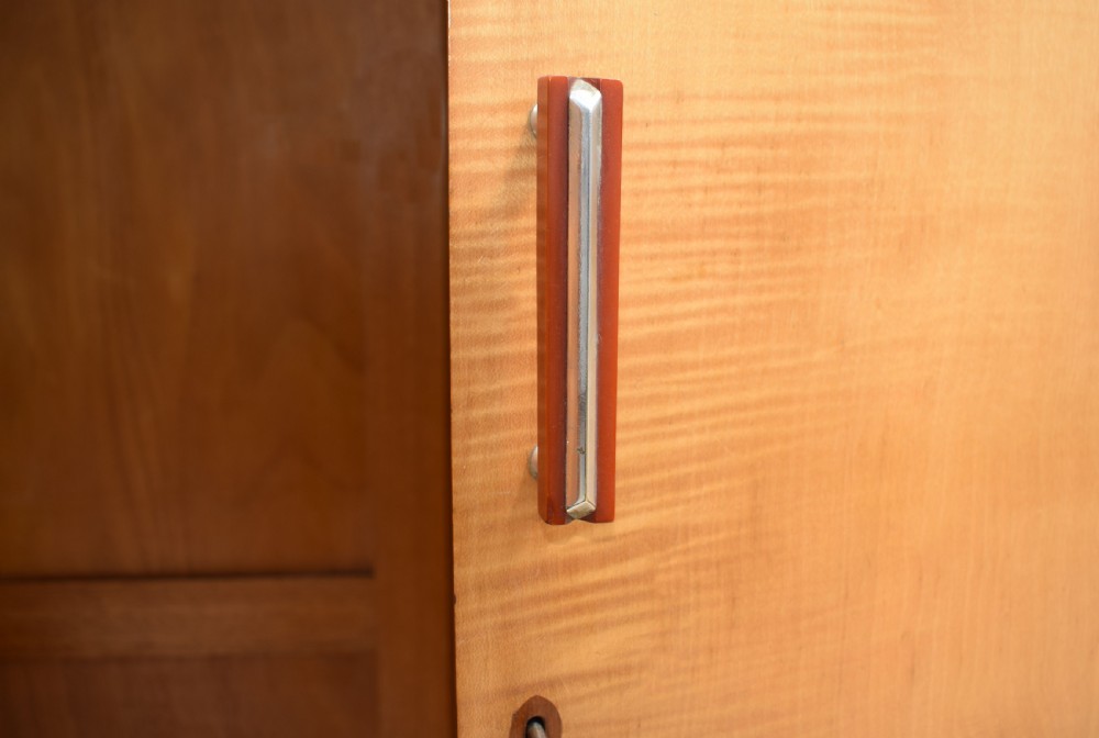Art Deco Satinwood Double Wardrobe, c1930 View V