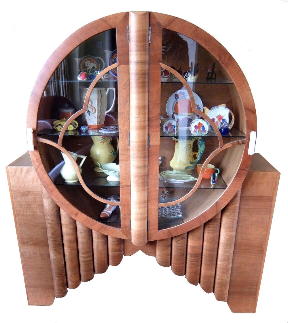 Art Deco Walnut 'Rocket Cabinet', England, c1930