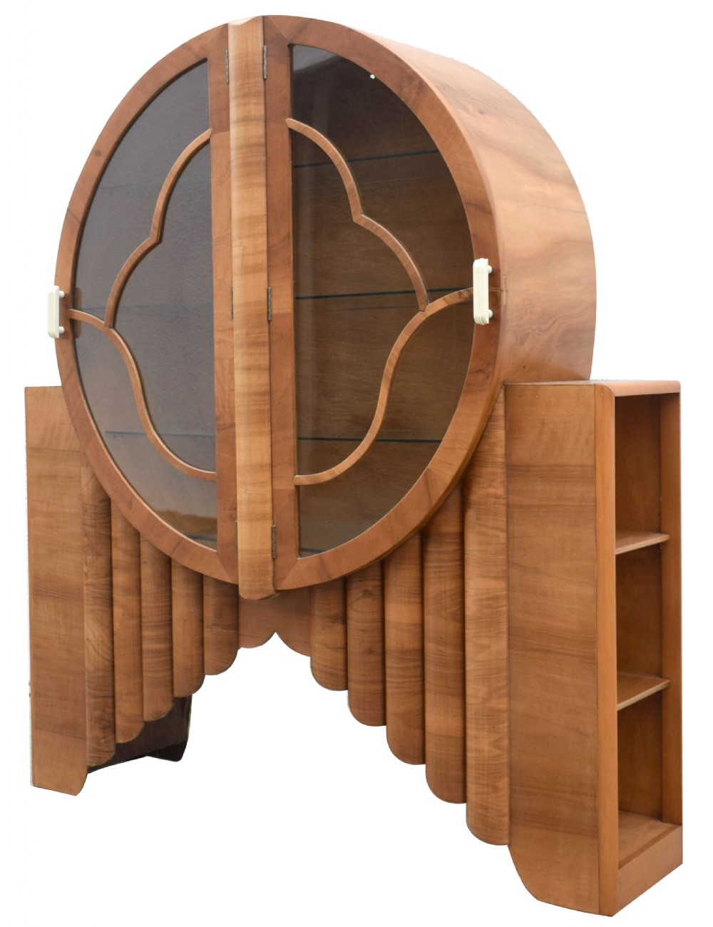 Art Deco Walnut 'Rocket Cabinet', England, c1930 View III