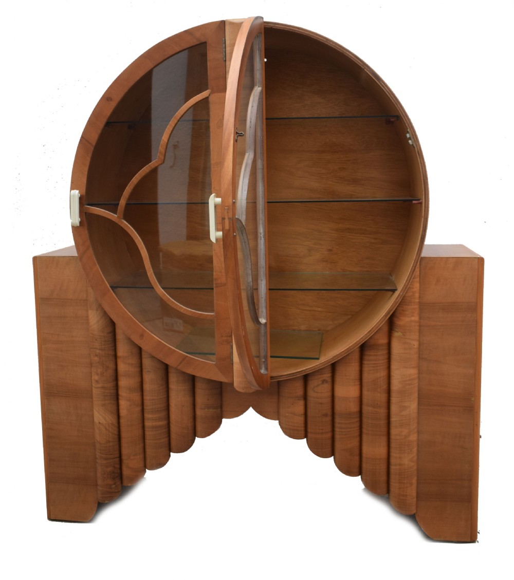 Art Deco Walnut 'Rocket Cabinet', England, c1930 View V