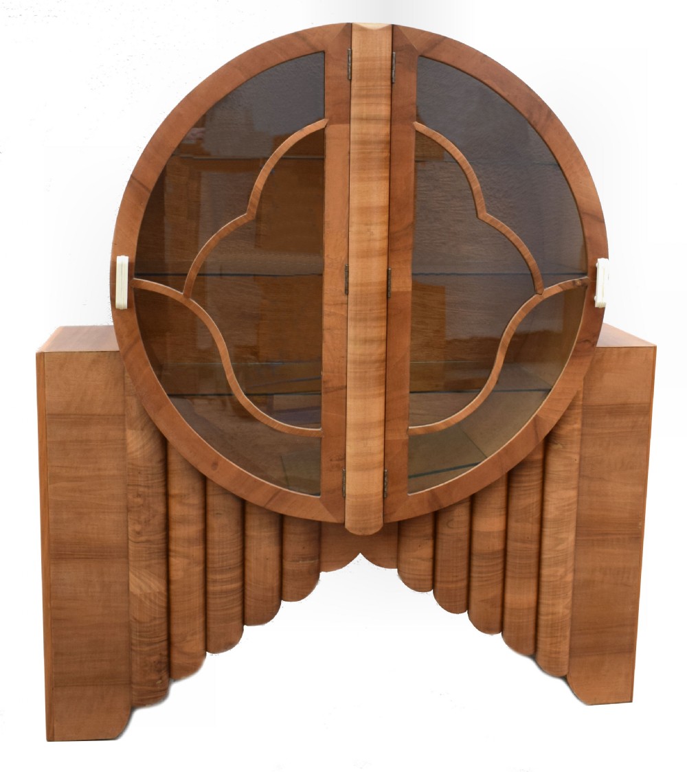 Art Deco Walnut 'Rocket Cabinet', England, c1930 View VII