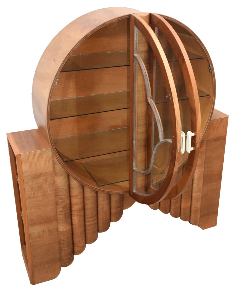 Art Deco Walnut 'Rocket Cabinet', England, c1930 View X