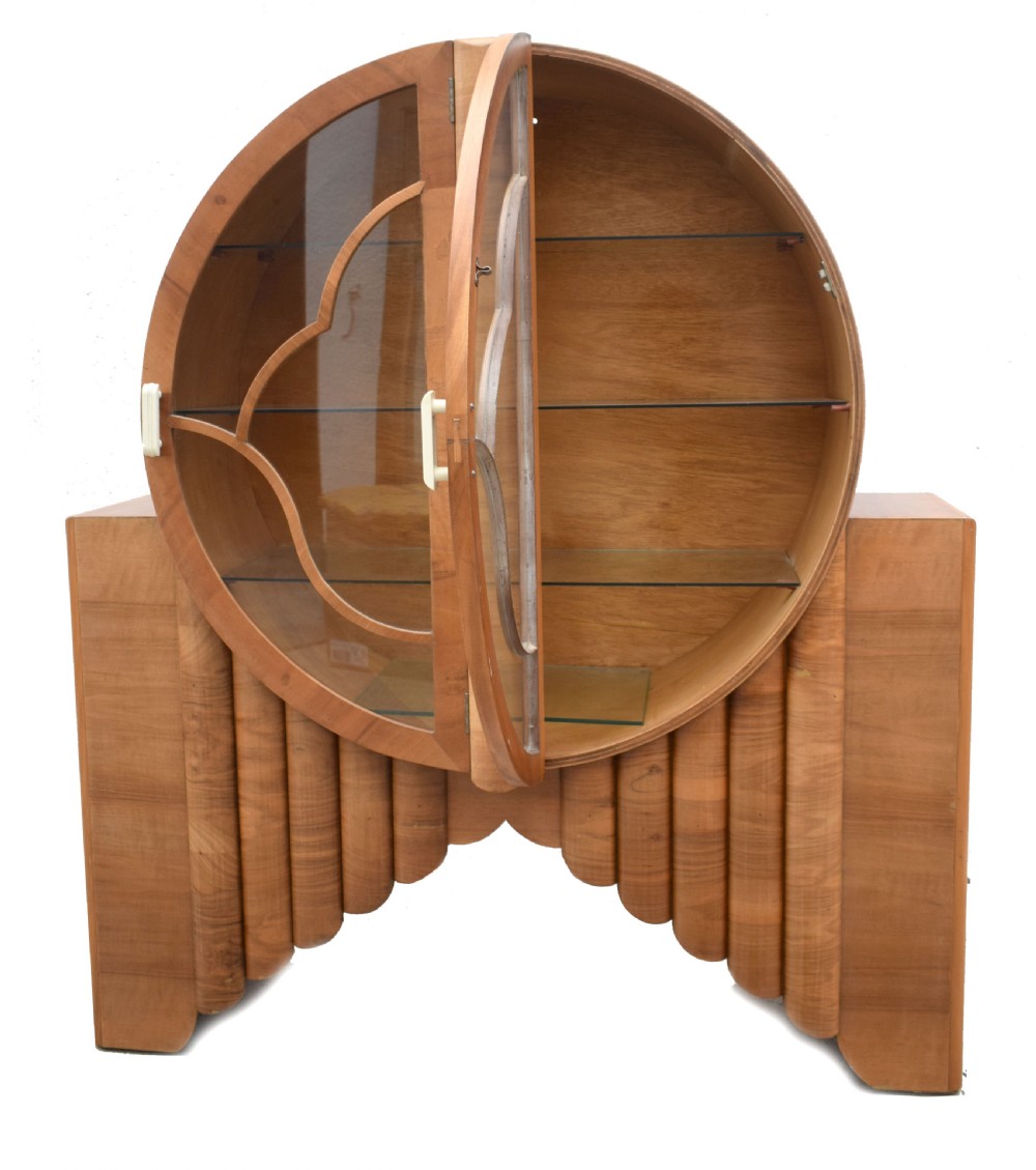 Art Deco Walnut 'Rocket Cabinet', England, c1930 View XI