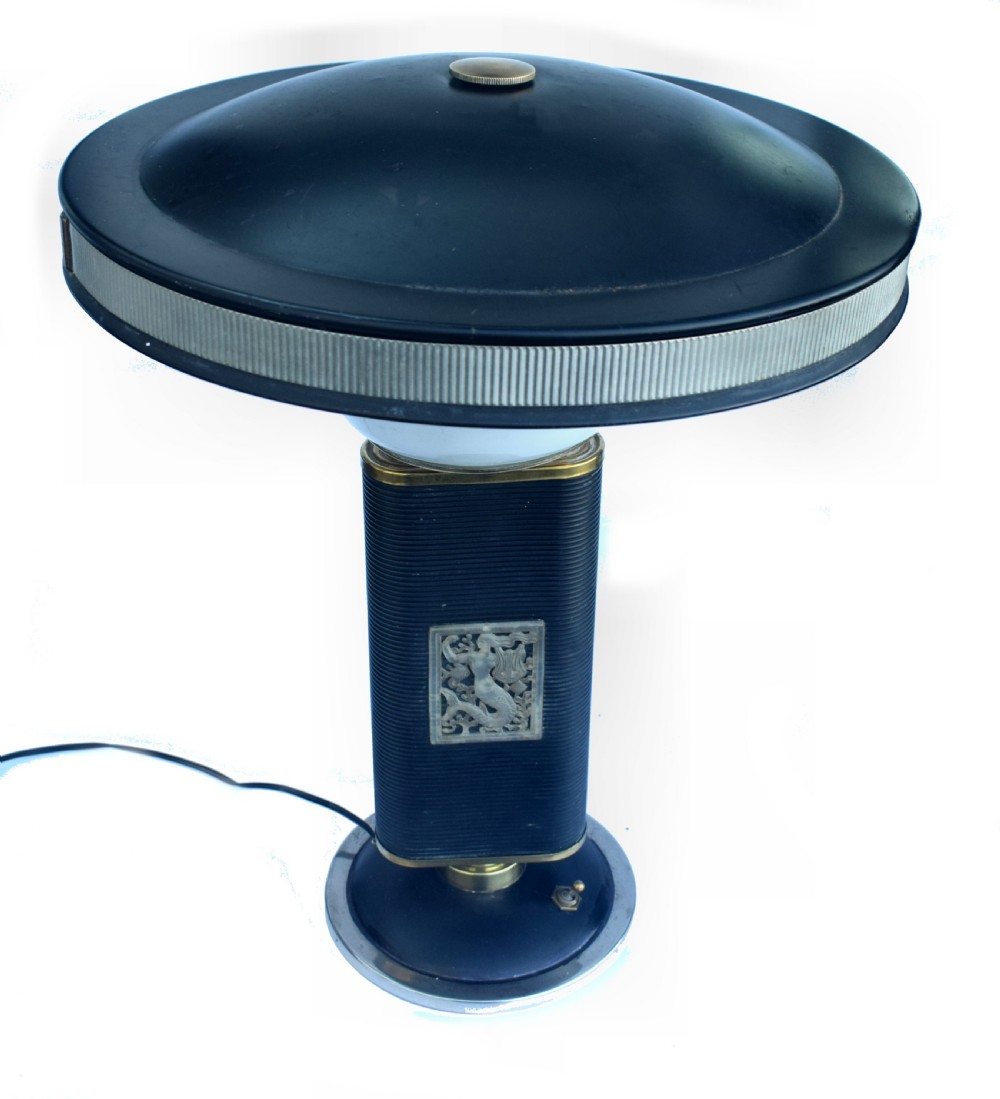 Iconic Eileen Gray Mermaid Table Lamp by Jumo View V