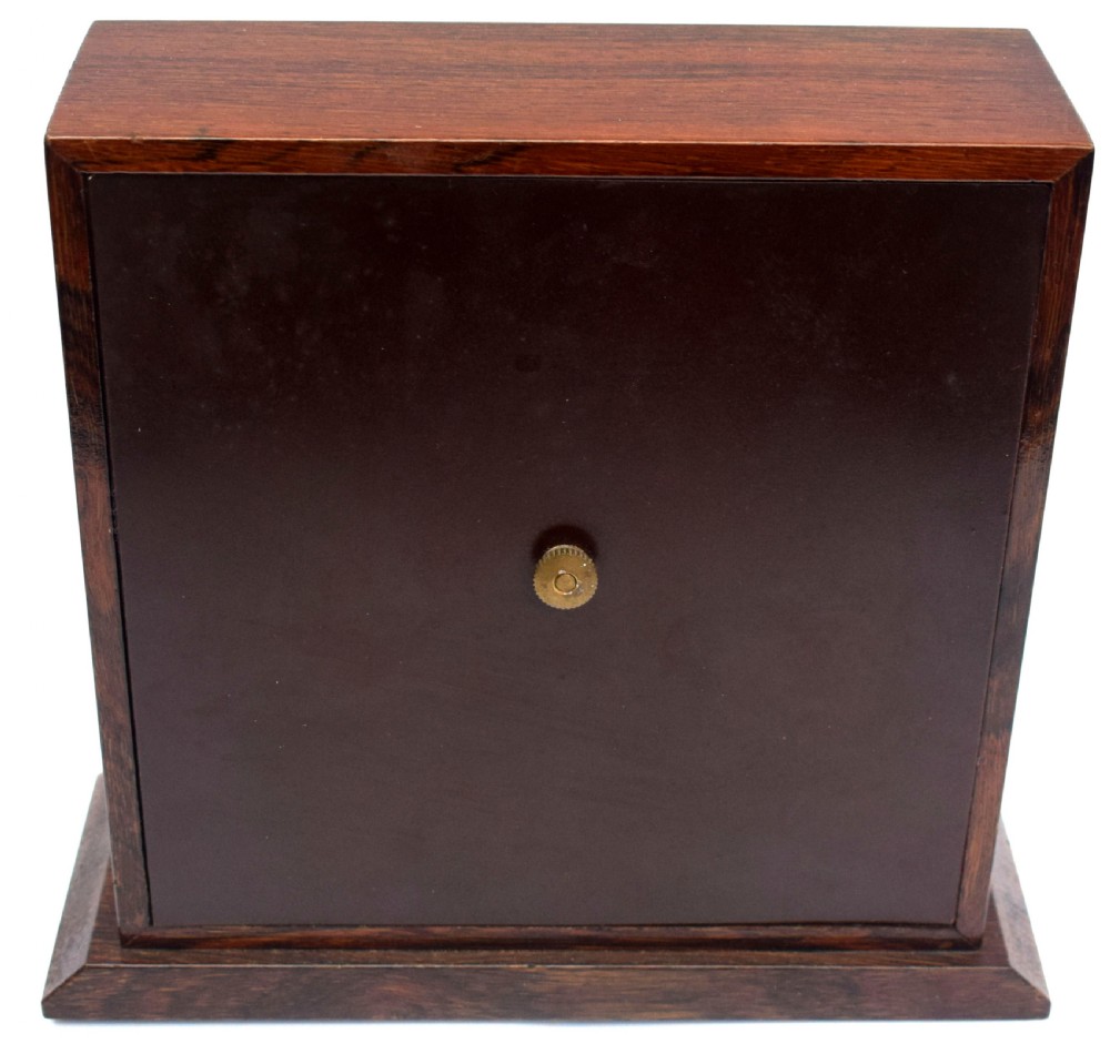 Art Deco Modernist Mantle Clock by ATO, 1930's  View V
