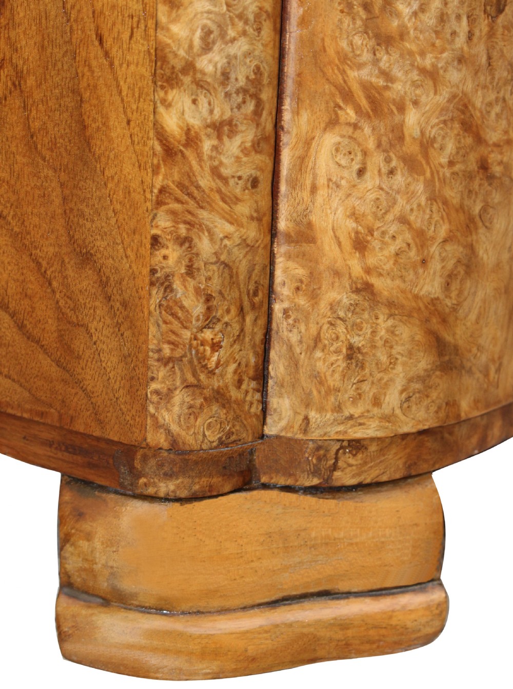 Art Deco Walnut Triple Mirror Dressing Table, c1930 View V