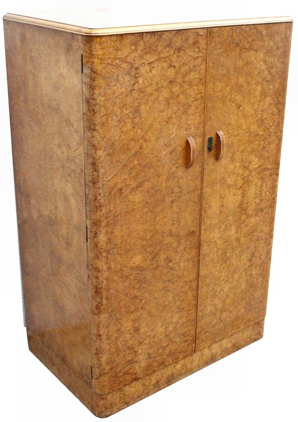 Art Deco Walnut Tall Boy, Circa 1930 View IX