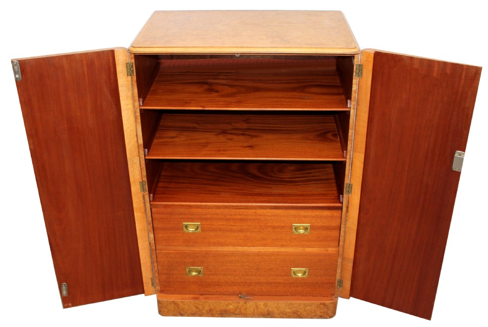 Art Deco Walnut Tall Boy, Circa 1930 View XI
