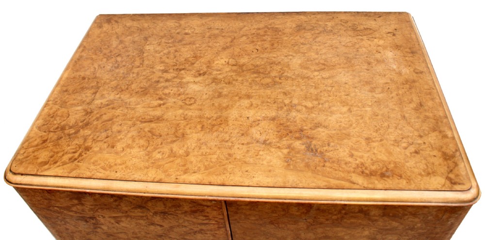 Art Deco Walnut Tall Boy, Circa 1930 View XII