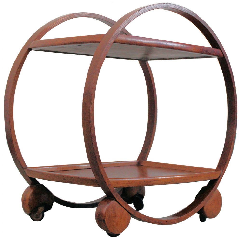 Art Deco Circular Drinks Trolley, 1930's 