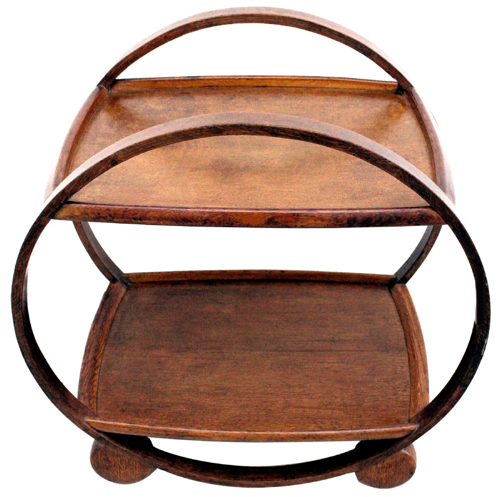 Art Deco Circular Drinks Trolley, 1930's  View II
