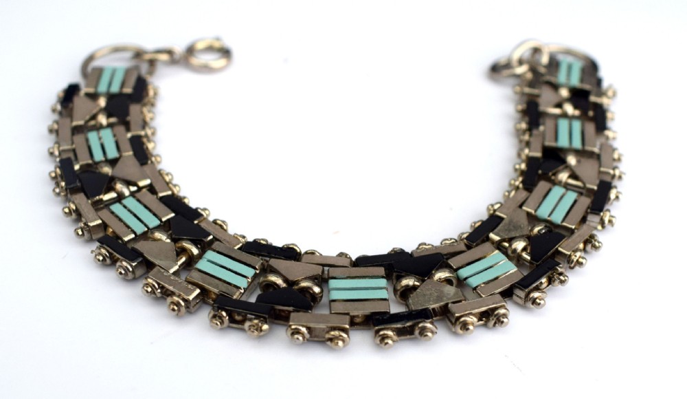 Art Deco Bracelet By Jakob Bengel, c1930 View II