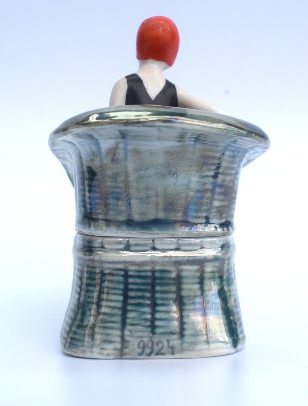 Art Deco Flapper Dressing Table Trinket Box, c1930s View IV
