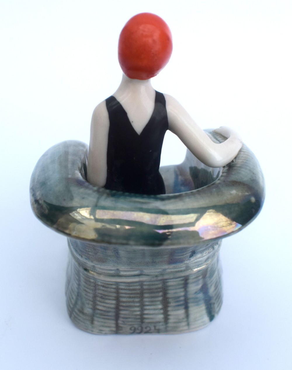 Art Deco Flapper Dressing Table Trinket Box, c1930s View V