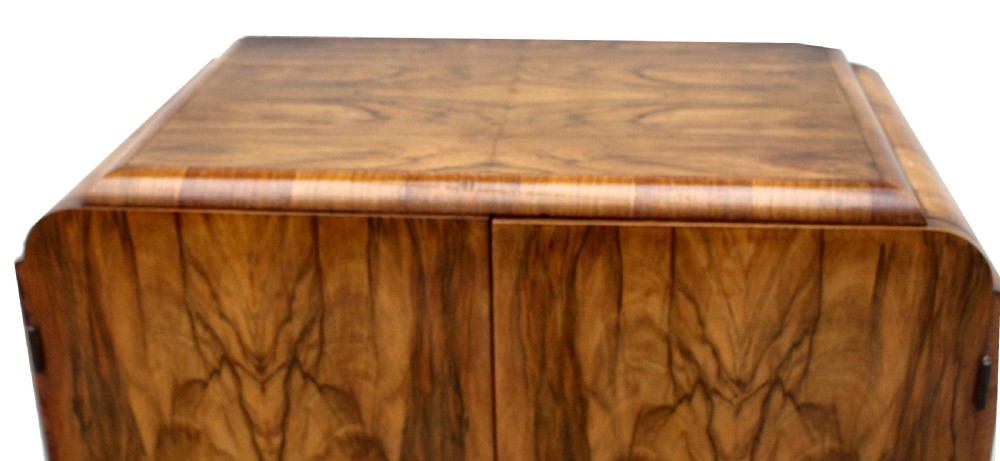 Art Deco Highly Figured Walnut Double Wardrobe, c1930 View XIII