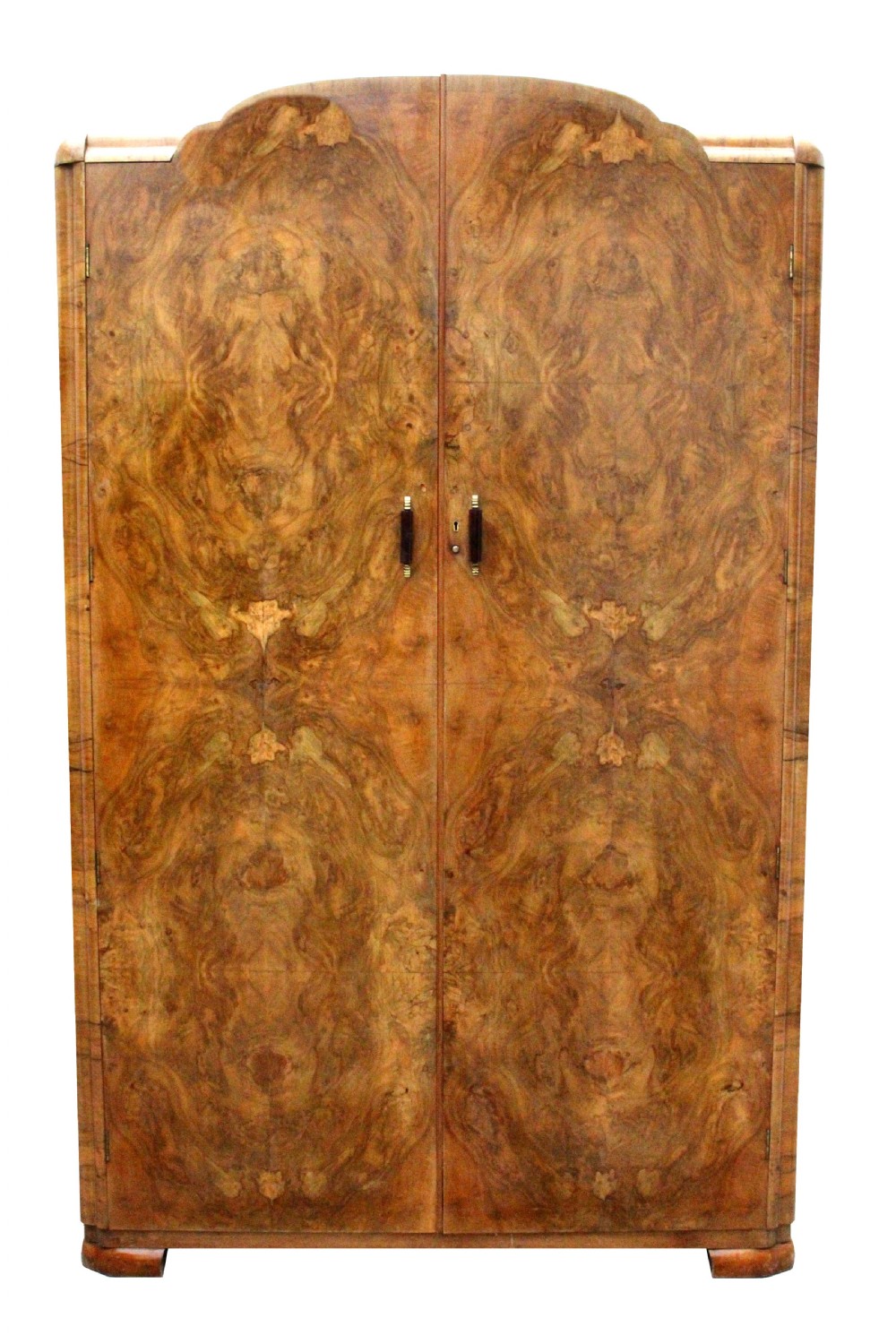 Art Deco 1930's Walnut Two Door Wardrobe 