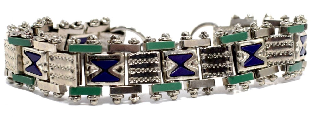 Art Deco Bracelet By Jakob Bengel, c1930