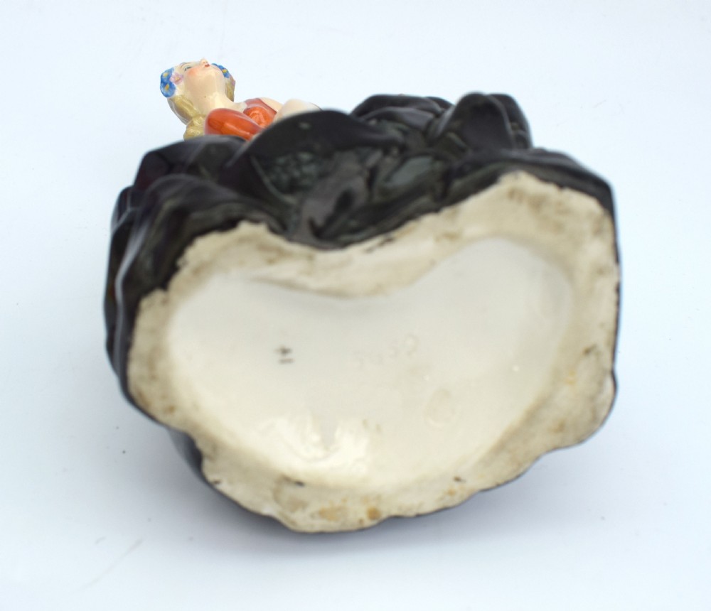 Art Deco Lady Fairy Hatpin Holder, c1930 View IV