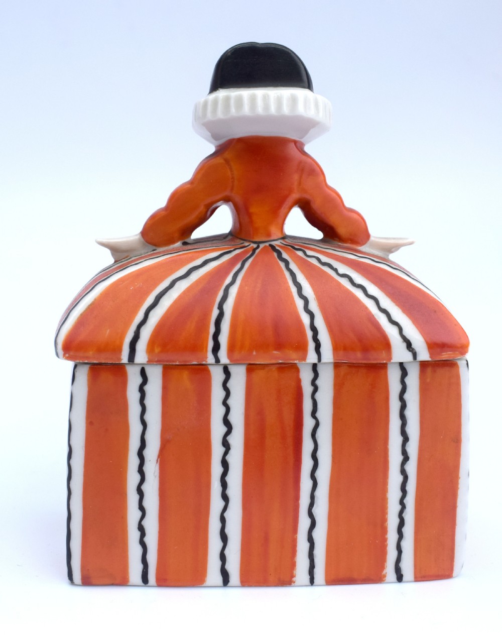 Art Deco Porcelain Powder Box, German, c1930 View VI