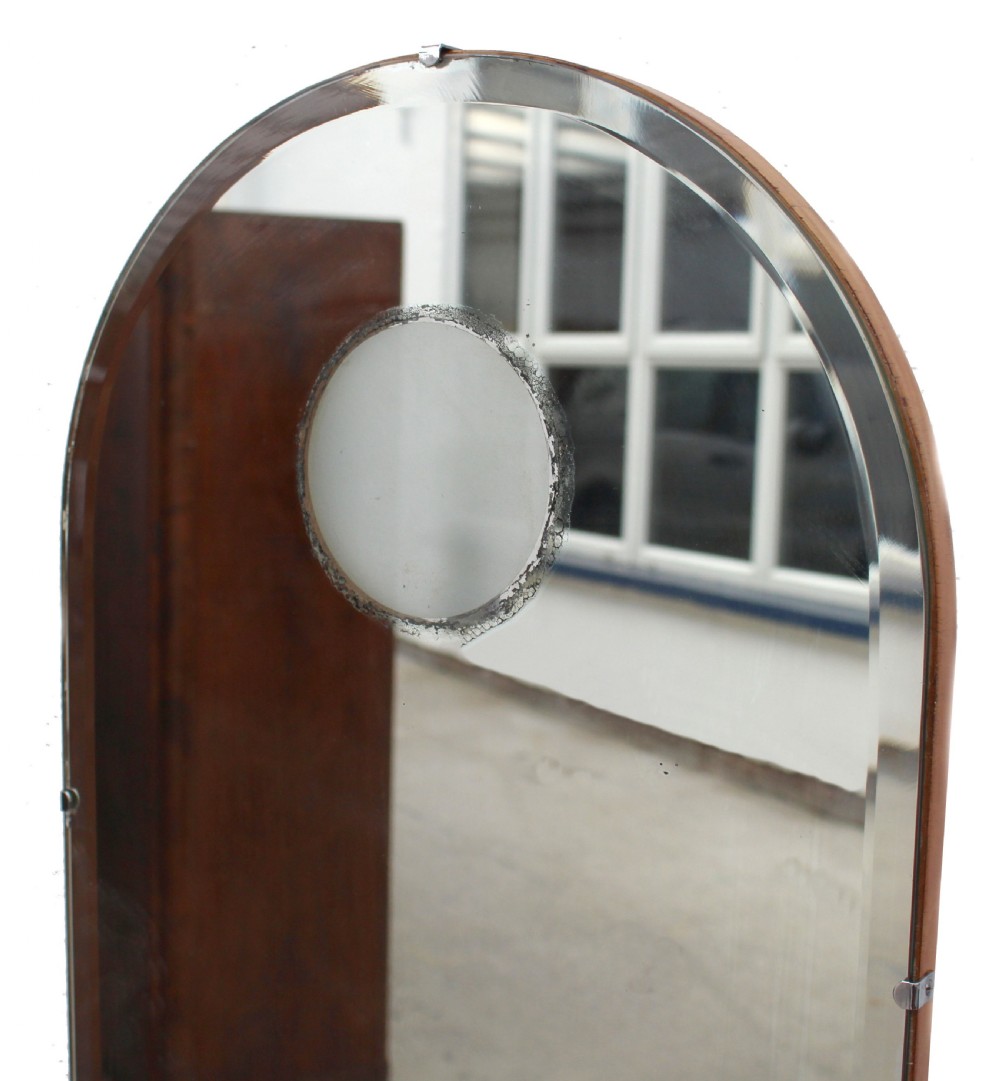 Art Deco Illuminated Dressing Table & Stool In Sycamore , c1930 View X