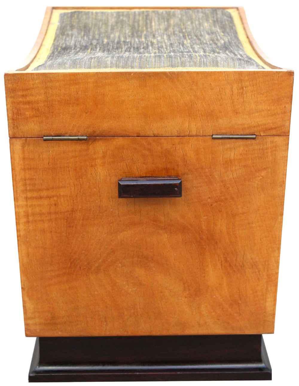 Art Deco Illuminated Dressing Table & Stool In Sycamore , c1930 View XIX