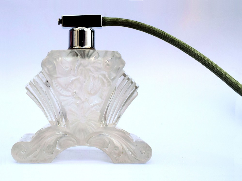 Art Deco Czech Perfume Atomizer, c1930