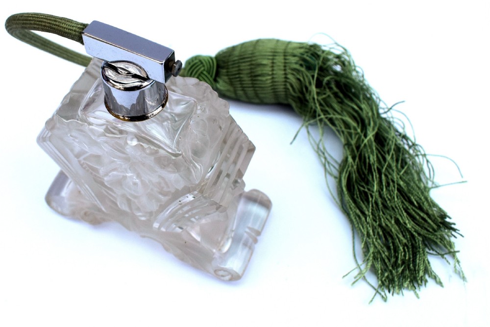 Art Deco Czech Perfume Atomizer, c1930 View II