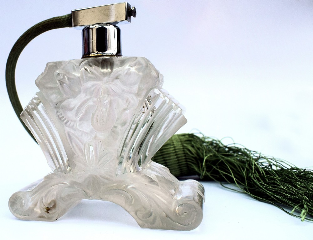 Art Deco Czech Perfume Atomizer, c1930 View III