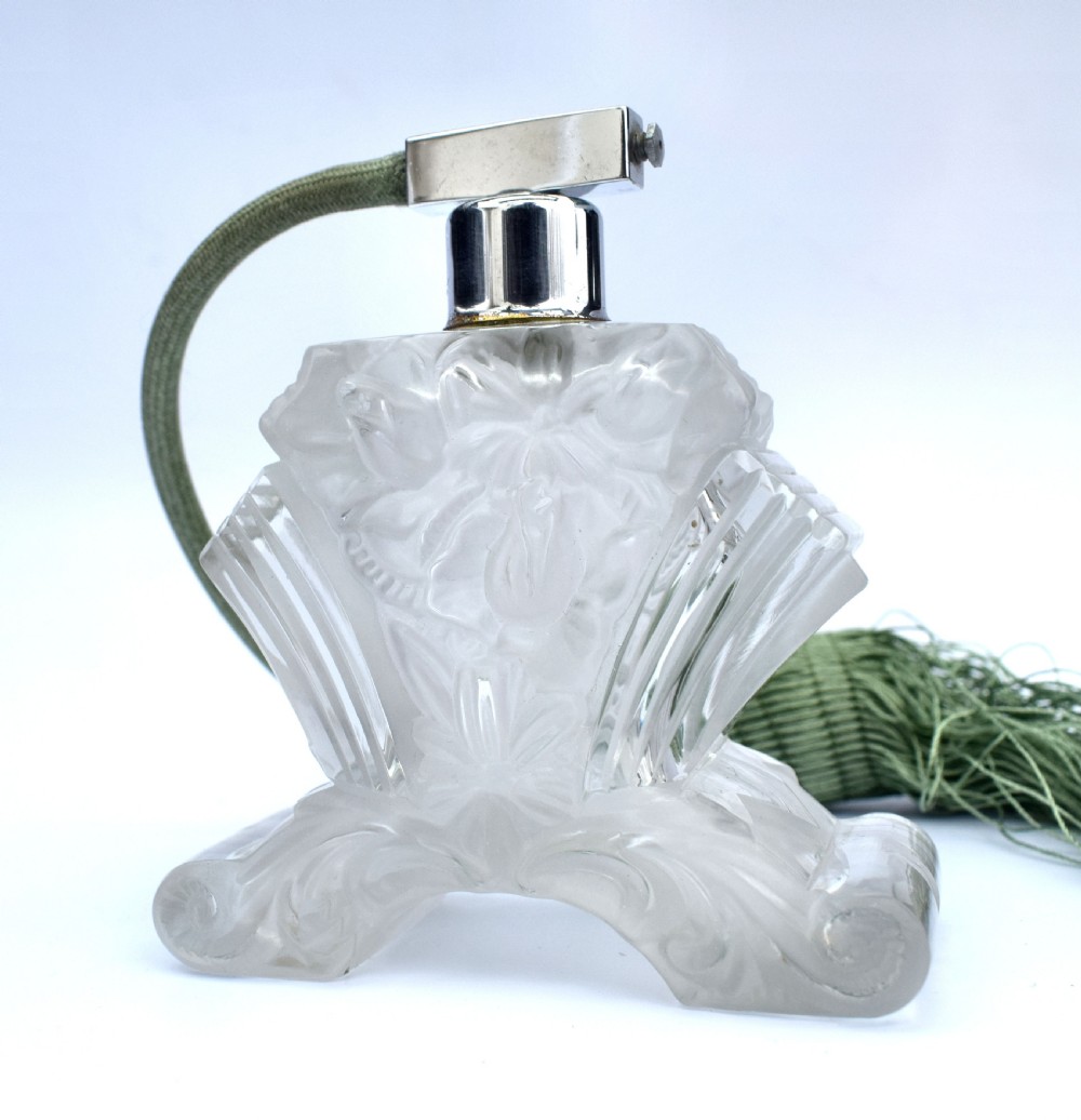 Art Deco Czech Perfume Atomizer, c1930 View VIII