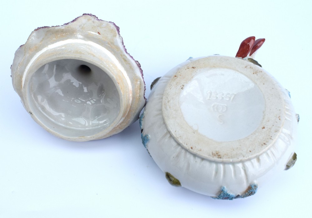 Art Deco Half Doll Powder Bowl, c1930's  View IX