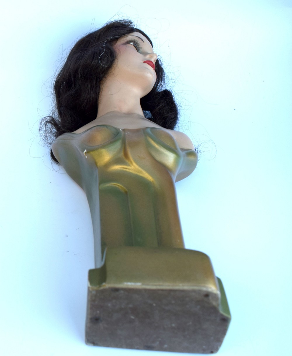 Art Deco Shop Counter Mannequin, c1930 View V