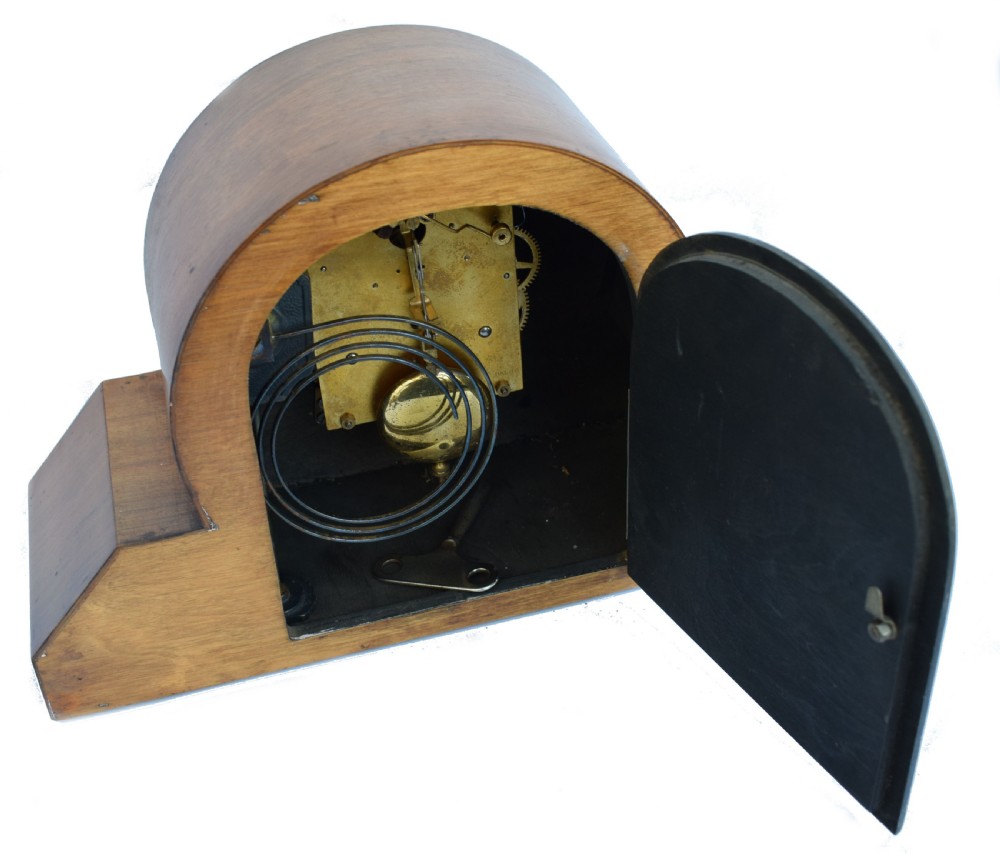 Art Deco Eight Day Striking Mantle Clock, c1930 View VI