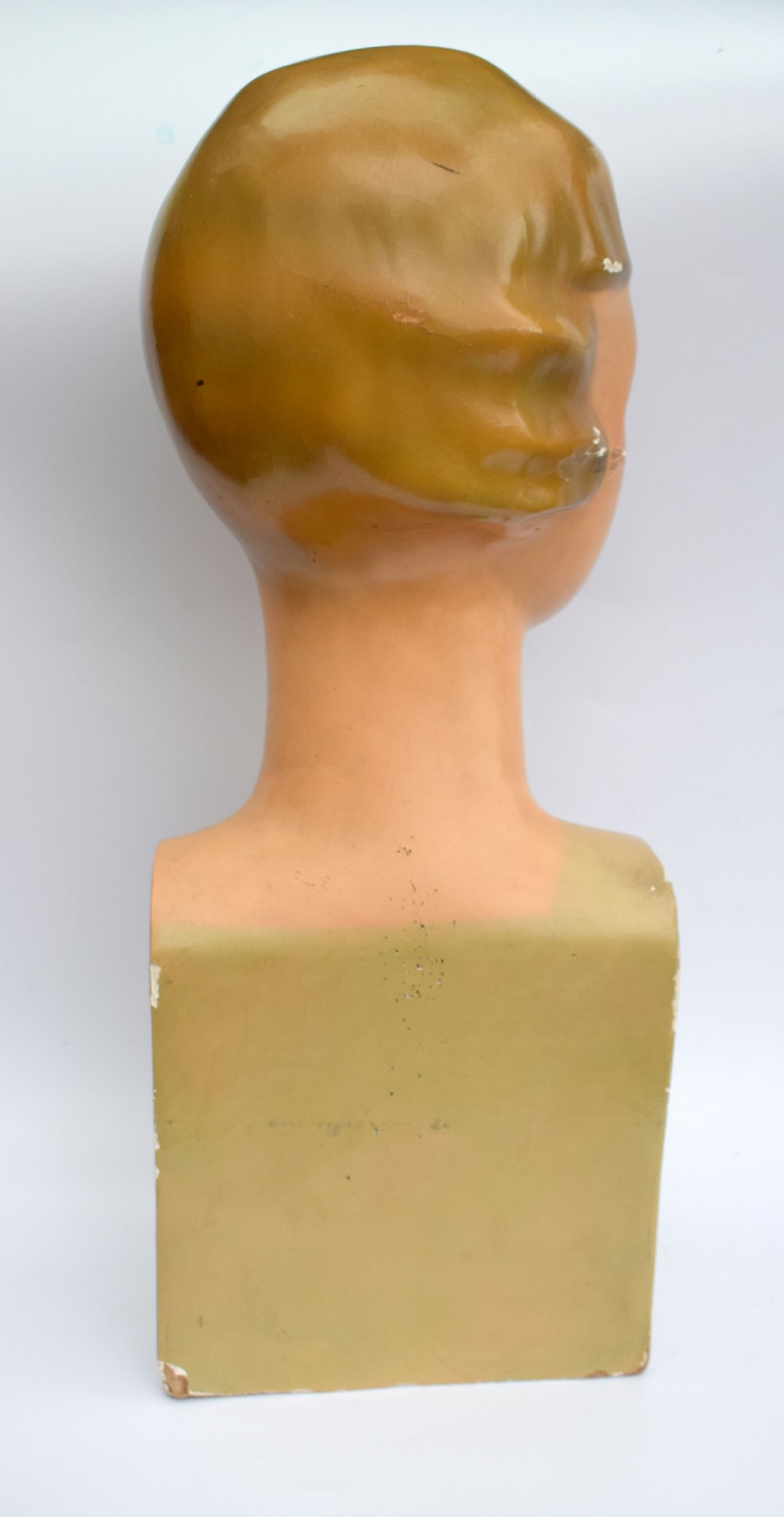 Art Deco Large Shop Counter Mannequin, Circa 1930's View X