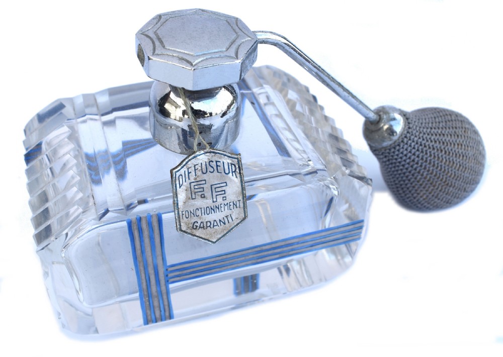 Art Deco 1930's French Perfume Atomizer Bottle View II