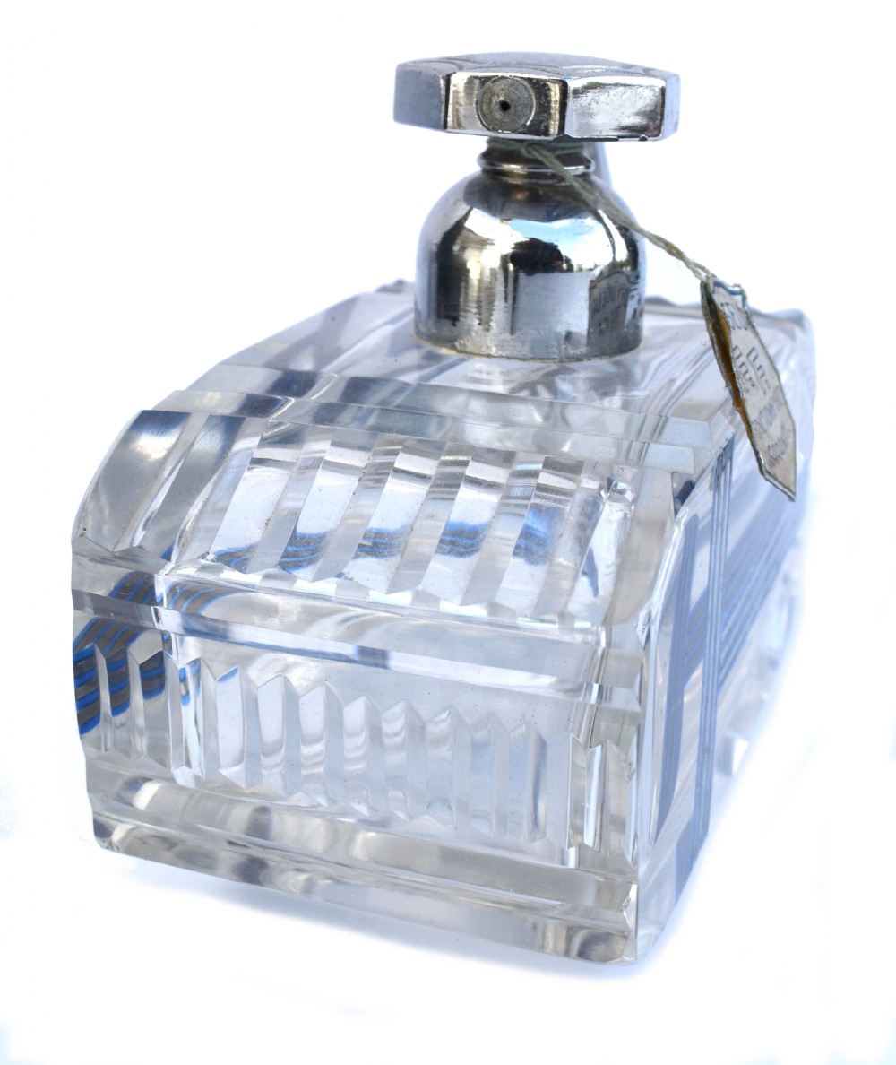 Art Deco 1930's French Perfume Atomizer Bottle View IV