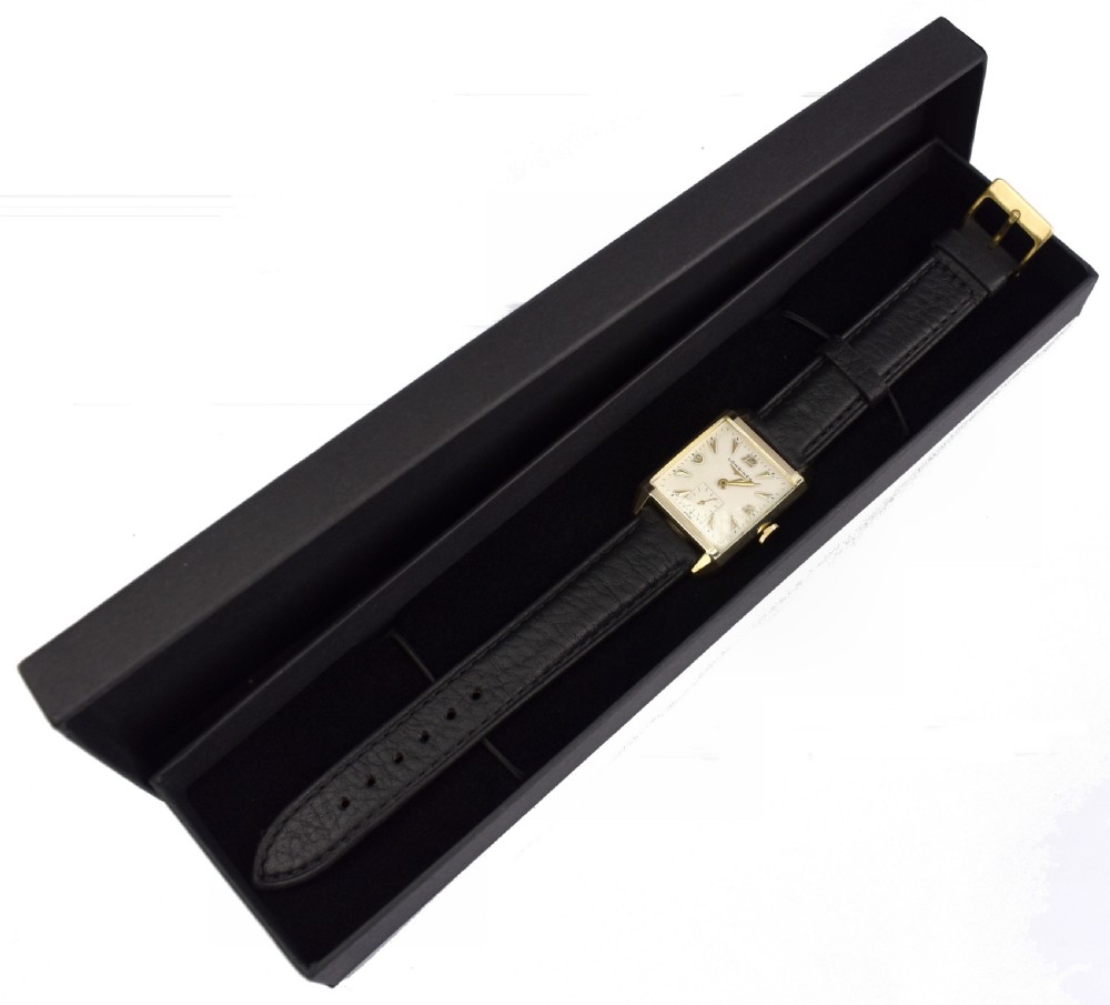 Art Deco Gents 10 GF Watch By Longines, c1940's View III
