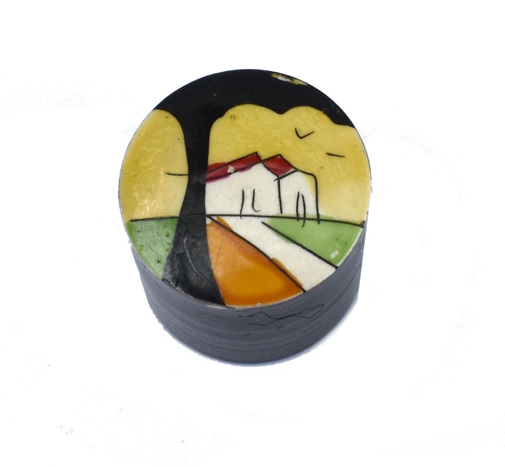 Art Deco Miniature Perfume Pot, c1930