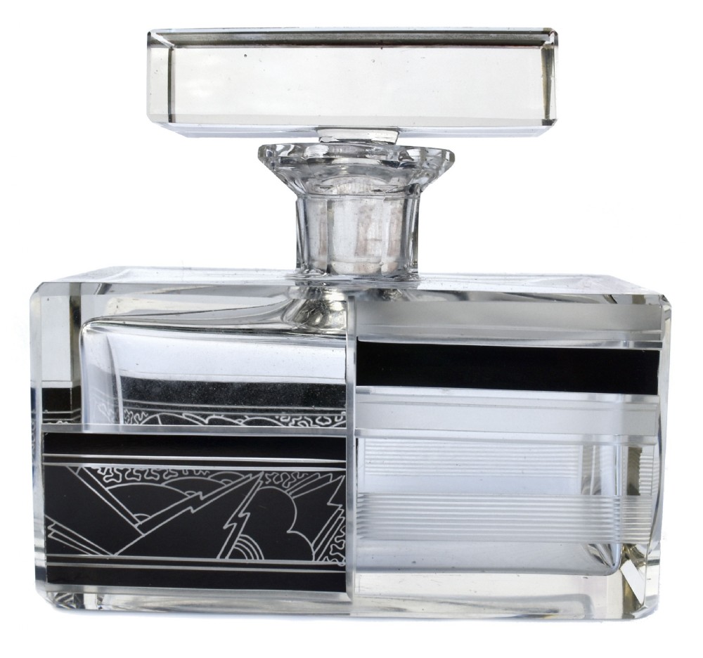 Art Deco Perfume Bottle By Karl Palda, c1930 View II
