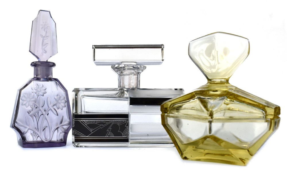 Art Deco Perfume Bottle By Karl Palda, c1930 View IV
