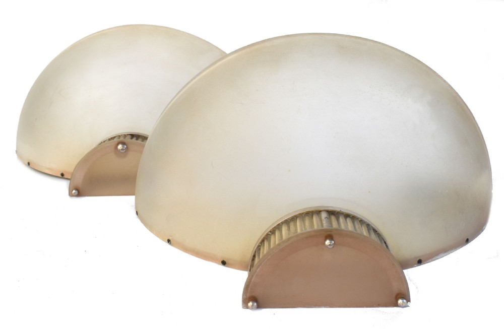 Matching Pair of Art Deco Acrylic Wall Lights, c1930 View III