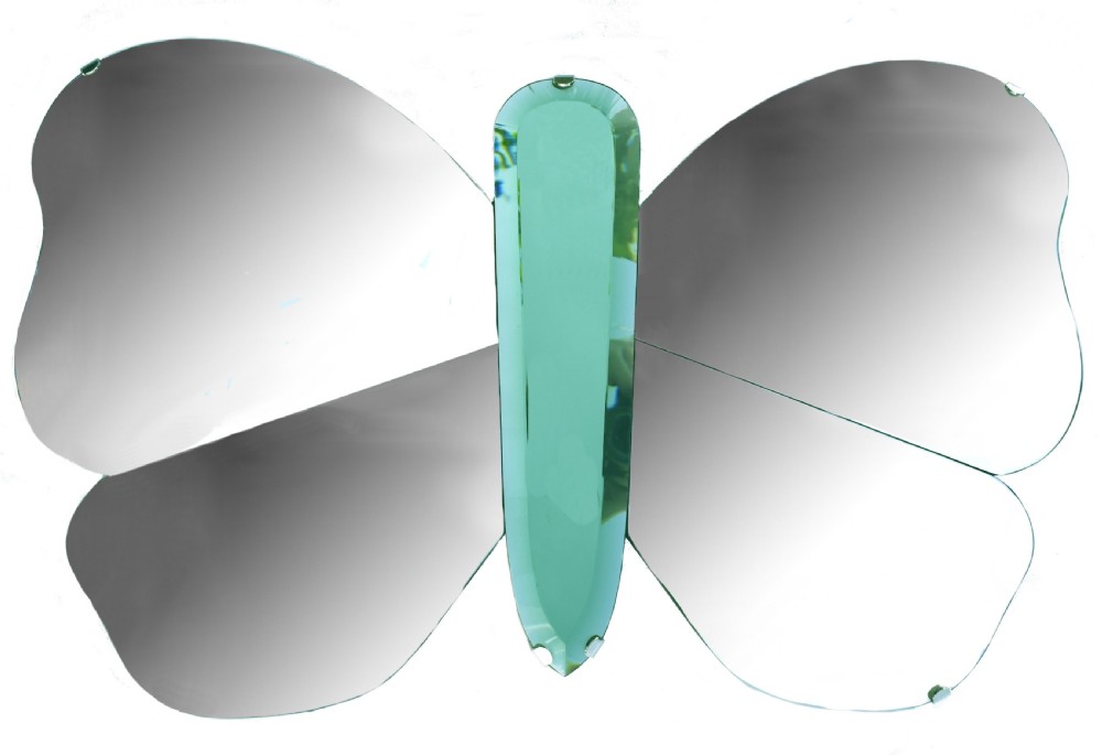 Art Deco Butterfly Mirror, English , c1930s View II
