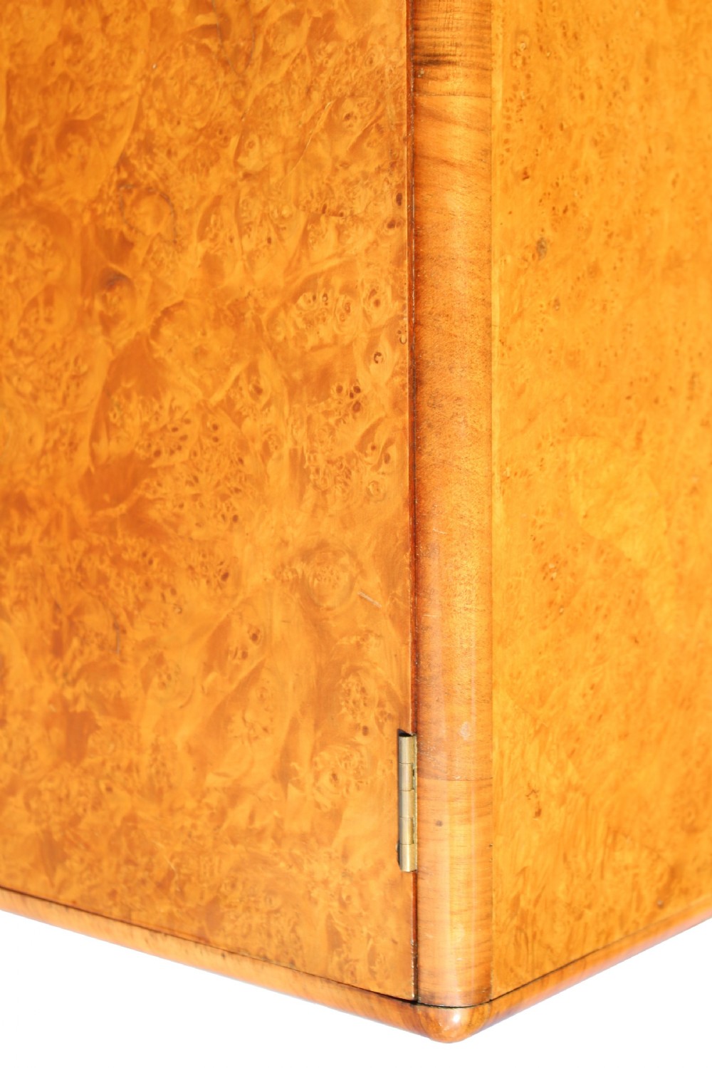 Art Deco Burr Walnut Compactum  Tallboy, c1930 View III