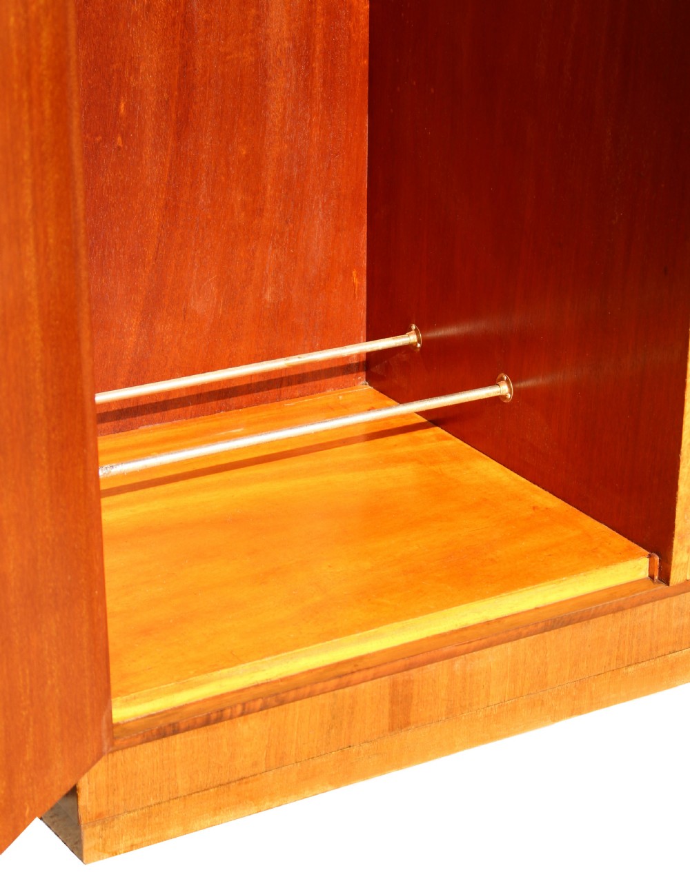 Art Deco Burr Walnut Compactum  Tallboy, c1930 View XI