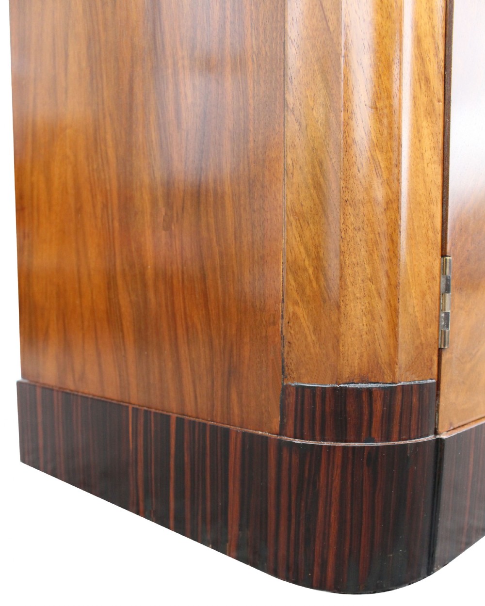 Art Deco Skyscraper Walnut And Macassar Secretaire, c1930 View VI